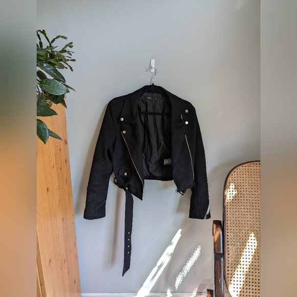 Talula (Aritiza) faux suede medium jacket - Picture 1 of 5